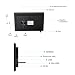 Digital Photo Frame,PowerDoF 7 Inch Widescreen Digital Picture Frame with High Resolution IPS Display Motion Sensor and Remote Controlthumb 4
