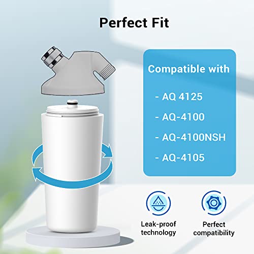 AQUACREST AQ4125 Shower Filter Replacement Cartridge for Aquasana® AQ