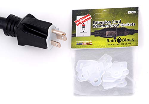 Weatherproof Extension Cord Gasket (10 pack)