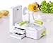 Ewei's Homeware Spiral Vegetable Slicer,Zucchini Spaghetti Pasta Noodle Maker, Quickly Spiral Slice Vegetables into Healthy Veggie Pasta