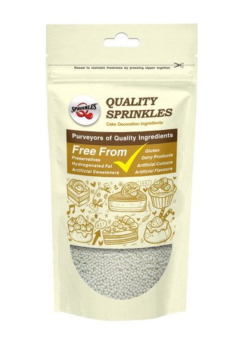 NaturalÂ White Gluten GMO Nuts Dairy Soy Free ShimmerÂ Nonpareils