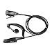 Retevis Two Way Radio Earpiece with Mic, Compatible with RT29 RT48 RT47 RT47V RB23 RB46 RT87 NR30 RT29D Ailunce HD1 HD2 HA1G Motorola EX500 Walkie-talkies, G Shape Soft Earhook Earpiece(1 Pack)