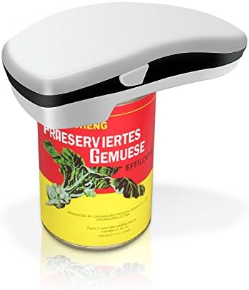 Can Opener Electric Smooth Edge, Best Kitchen Aid for Seniors (White)