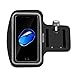 noston Sports Armband iPhone 7 Plus with Key Holder, Premium Running Waterproof Arm Band for iPhone 6,6S,5,5S,5C,iPods, Galaxy S6/S7 Edge (Black, 4.7)