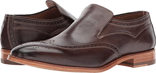 Johnston & Murphy  Men s Graham Wingtip Slip-On Dark Brown Shoe