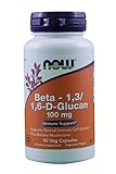 Now Foods Beta 1,3/1,6- D -Glucan 100 mg - 90 Vcaps
