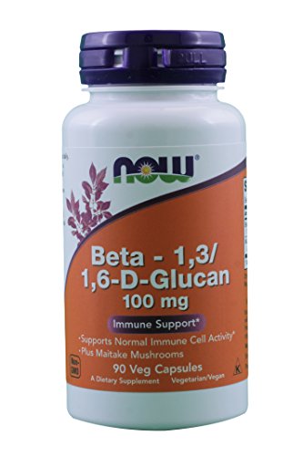 Now Foods Beta 1,3/1,6- D -Glucan 100 mg - 90 Vcaps Now Foods Beta 1,3/1,6- D -Glucan 100 mg - 90 Vcaps