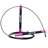 5BILLION Speed Jump Rope - Aluminum - Workout for Double Unders, Exercise, WOD, Outdoor, MMA & Boxing Training