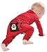 LazyOne Infant Flapjack Onesies (12 Month, Bear Bum)