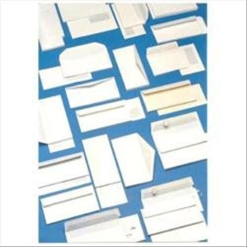 Buste commerciali 11x23 cm Sacchettificio Monzese taglio a trapezio gommate 70 g/mq senza finestra (conf.500)