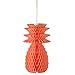 Talking Tables Decadent Decorations Hanging Honeycomb Pineapple Décor  for a BBQ, Luau, or Summer Party, Multicolor (3 Pack)
