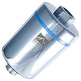 Geneva Bathworks Shower Filter for Hard Water - Universal Inline Showerhead Filter Removes Chlorine and Softens Bath Water for the Luxury Swiss Spa Experience - Enjoy Pure Filtered Shower Head Water.