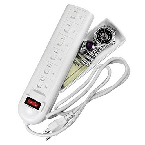 Hidden safe fake household surge protector decoy by gli…