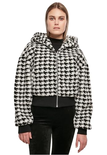 Urban Classics Chaqueta Corta para Mujer, Negro, XXXL