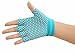 SUNLAND Yoga Pilates Gloves Non-Slip Grip with Silicone Fingerless for Training and Workouts One Pairs Blue