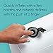 Inflatable Bed Bumpers for Toddlers | Travel Bed Rail, Blow-up Bed Bumper with Non-Skid Water-Resistant, Non-Slip Removable Cover | Portable Bed Rail for Hotel, Grandma's, Vacation