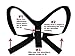 Posture Corrector for Women and Men by CAMP BEN | Clavicle Brace and Kyphosis Shoulder Trainer Harness for Hunchback | Back Support Figure 8 Correctors (Large Size 36-46