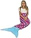 Sleepyheads Mermaid Tail Blanket Super Soft Fleece Sleeping Bag for Kids and Adults Pink and Purple with Blue Tail (SH5500-5001)
