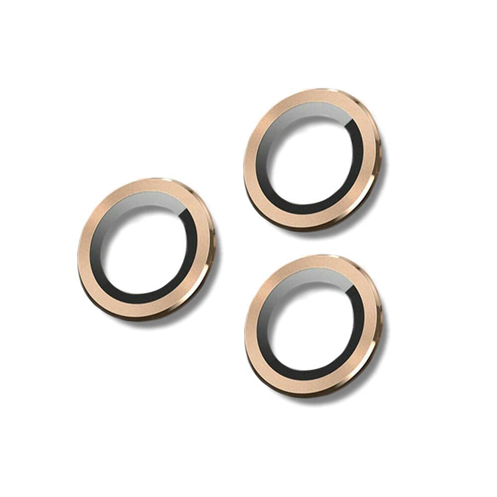 Metallic Gold Camera Ring Lens Protector with Glass Amazon.in Electronics