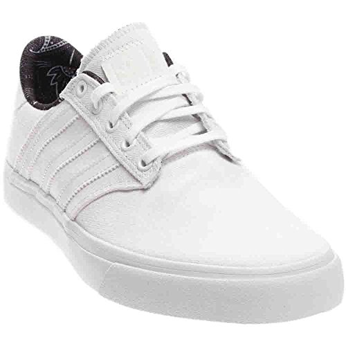 adidas gazelle silver green womens Adidas Seeley - Black/White/Gum