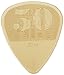 Dunlop 442R.60 50th Anniversary Nylon Pick, Gold, .60mm, 36/Bag