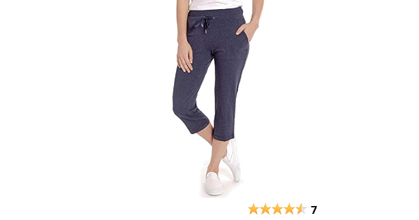 Eddie Bauer Ladies French Terry Capri 