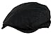 Men's Linen Gatsby Newsboy Golf Flat Ivy Hat (BLACK,LXL)