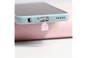 1pc Ghost Charging Port Dust Plug.Suitable for Type-C .Appropriate Gifts for Women 02