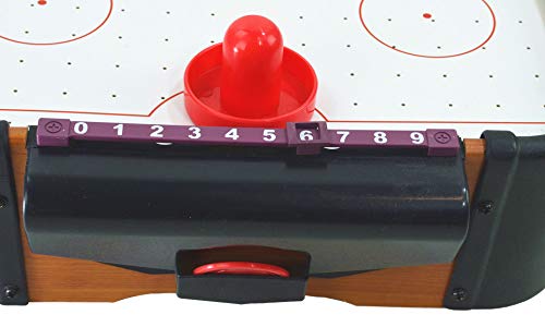 C&H Solutions Portable Mini Air Hockey Table Classic Game