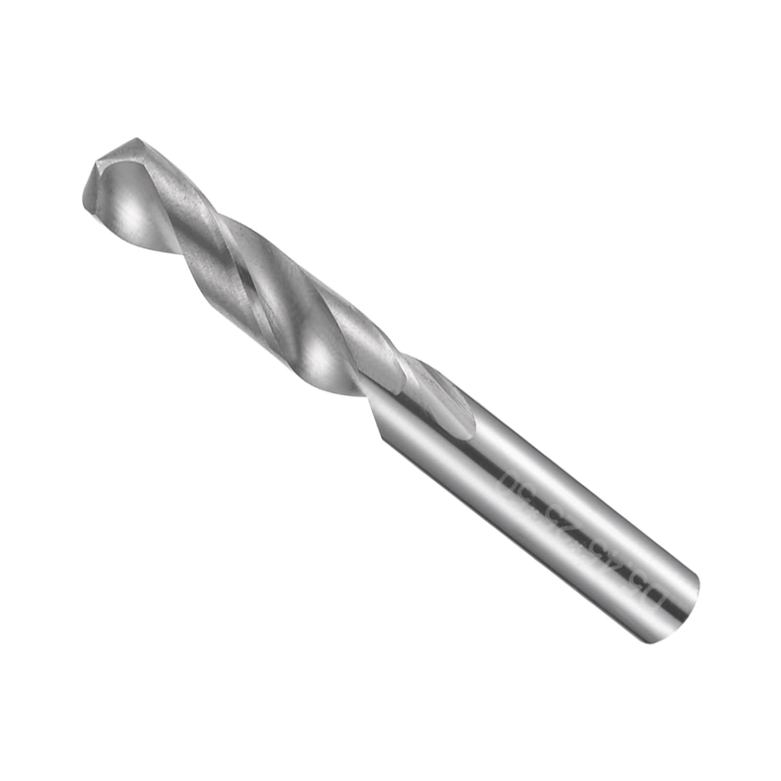 CoCud Solid Carbide Drill Bits, 5.45mm Diameter, K35 Tungsten Carbide Precision Short Length Twist Drill Bits - (Applications: for Stainless Steel Alloy Metal), 1-Piece