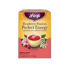 Yogi Tea,16 Tea Bags (Perfect Energy Raspberry Passion, 1 Pack)