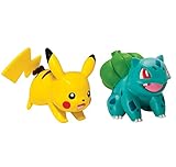 Pokémon 2 Pack Small Figures, Pikachu And Bulbasaur