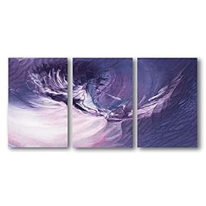 3 Panel Canvas Wall Art Abstract Color Pictures Home Wall Decorations for Bedroom Living Room Paintings Canvas Prints Framed - 16"x24" x 3 Panels