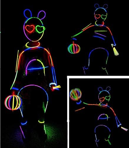 ダンスライト点滅シルバーライト発光スティックダークファンパーティーパックダンスグロースティック グロー子供のおもちゃcm 50個 B08bp1djrv 590円