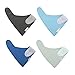 ALVABABY Bandana Bibs for Boys and Girls 4 Pack of Super Absorbent Baby Gift Sets KSD03