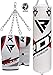 RDX Punching Bag UNFILLED Set Kick Boxing Heavy MMA Training with Gloves Punching Mitts Hanging Chain Muay Thai Martial Arts Available in 4FT 5FT
