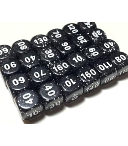 ポケモン - ディー Amazon.com: Pokemon Dice x24 Set - Damage Counters - Black