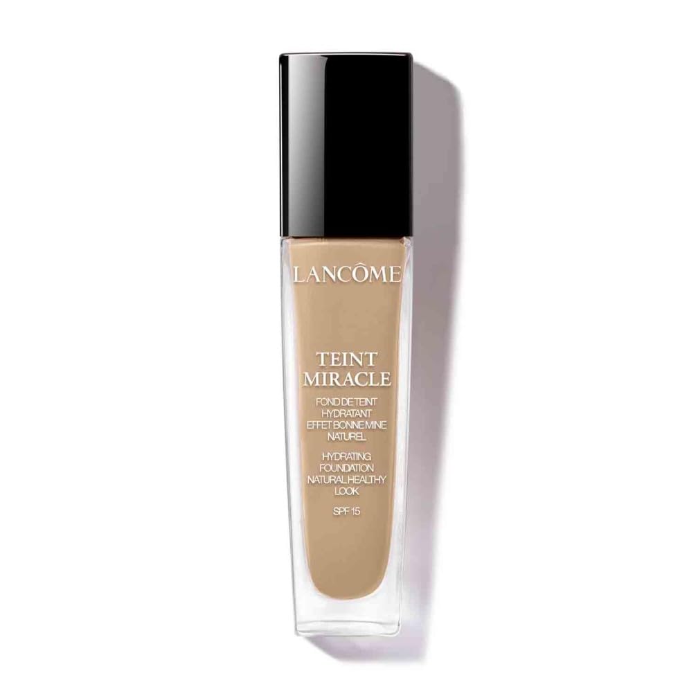 Lancôme Teint Miracle Luminous Satin Foundation - Hydrating, Radiant Finish, Medium Coverage with SPF 15, 55 Beige Idéal