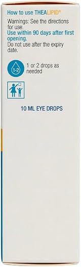 Thea Lipid Dry Eye Relief Drops 10ml Preservative Free Hydrating Solution view 3