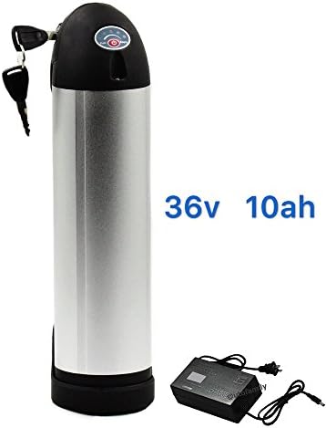 DuraB WaterProof 36V10AH Bottle LithiumFor Electronics Bicycles Battery+A Charger