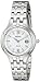 Seiko Women's SUT217 Ladies Dress Solar Analog Display Japanese Quartz Silver Watch
