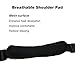 2 Point Rifle Sling Nylon Shoulder Strap With Shoulder Pad Trigger Snap Adjustable Max Length 64 Inch for Hunting