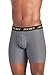 Jockey Men's Underwear Sport Microfiber Boxer Brief , grey heather, M