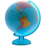 Blue Ocean World Globe By Globemaster, Desktop, English (12