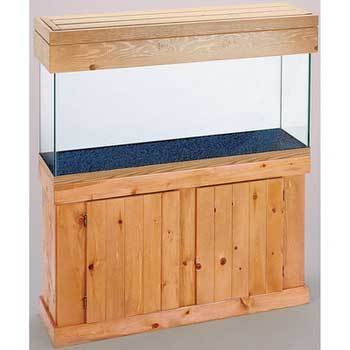 All glass aquarium aag53148 pine cabinet, 48x18-inch
