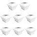iGlow White Outdoor Garden 4 x 4 Solar LED Post Deck Cap Square Fence Light Landscape Lamp Lawn PVC Vinyl Wood