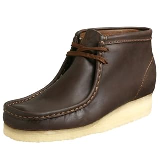beeswax wallabee boot