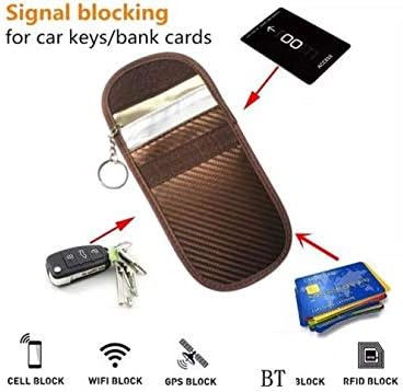 KF-Premium Faraday Pouch for Car Keys, Anti-Theft Car Key Signal Blocker Pouch & Faraday Bag - Image 5