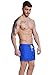 Neleus Men's Dry Fit Athletic Shorts with Pockets,802# Blue,USA S+,Tag L