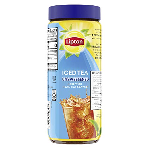 Lipton Unsweetened Iced Tea, Mix, 3 oz Pricepulse